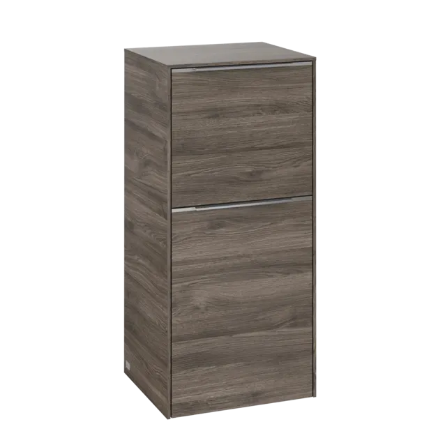 Bild von VILLEROY BOCH Subway 3.0 Seitenschrank, 1 Auszug, 1 Tür, 400 x 860 x 362 mm, Stone Oak / Stone Oak #C59400RK