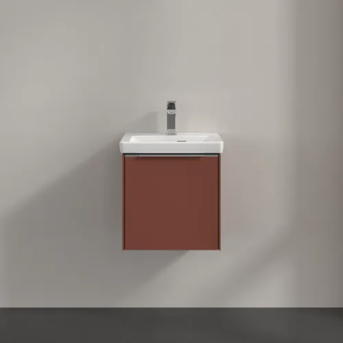 Bild von VILLEROY BOCH Subway 3.0 Waschbeckenunterschrank, 1 Tür, 423 x 429 x 378 mm, Wine Red #C58200AH