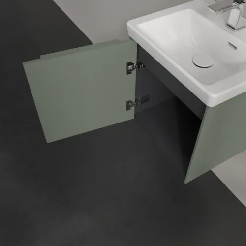 Bild von VILLEROY BOCH Subway 3.0 Waschbeckenunterschrank, 1 Tür, 423 x 429 x 378 mm, Soft Green #C58102AF