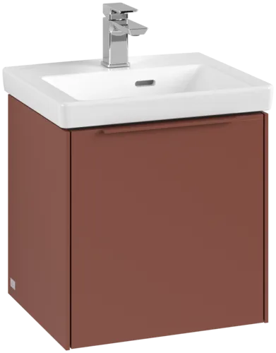Bild von VILLEROY BOCH Subway 3.0 Waschbeckenunterschrank, 1 Tür, 423 x 429 x 378 mm, Wine Red #C58102AH
