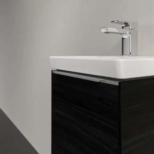 Bild von VILLEROY BOCH Subway 3.0 Waschbeckenunterschrank, 1 Tür, 351 x 429 x 309 mm, Black Oak #C58300AB