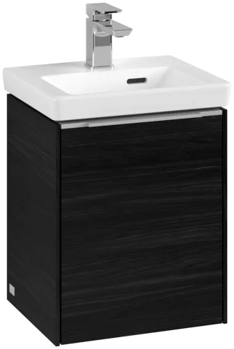 Bild von VILLEROY BOCH Subway 3.0 Waschbeckenunterschrank, 1 Tür, 351 x 429 x 309 mm, Black Oak #C58300AB