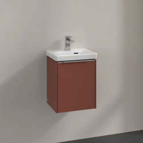 Bild von VILLEROY BOCH Subway 3.0 Waschbeckenunterschrank, 1 Tür, 351 x 429 x 309 mm, Wine Red #C58300AH