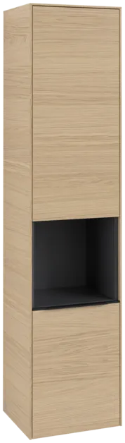 Bild von VILLEROY BOCH Subway 3.0 Hochschrank, 2 Türen, 400 x 1710 x 362 mm, Nordic Oak / Nordic Oak #C58901VJ