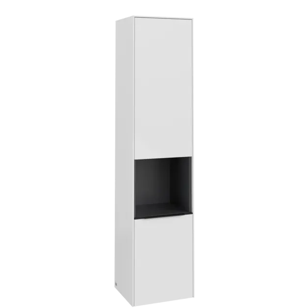 Bild von VILLEROY BOCH Subway 3.0 Hochschrank, 2 Türen, 400 x 1710 x 362 mm, Brilliant White / Brilliant White #C58901VE