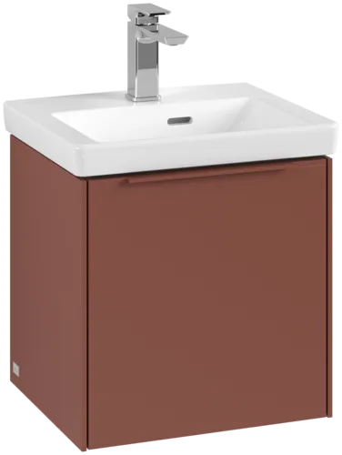 Bild von VILLEROY BOCH Subway 3.0 Waschbeckenunterschrank, 1 Tür, 423 x 429 x 378 mm, Wine Red #C58202AH