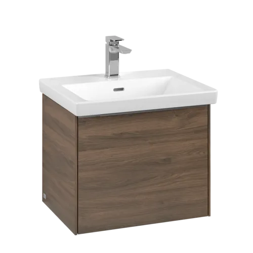 Bild von VILLEROY BOCH Subway 3.0 Waschbeckenunterschrank, mit Beleuchtung, 1 Auszug, 523 x 429 x 448 mm, Arizona Oak #C579L0VH