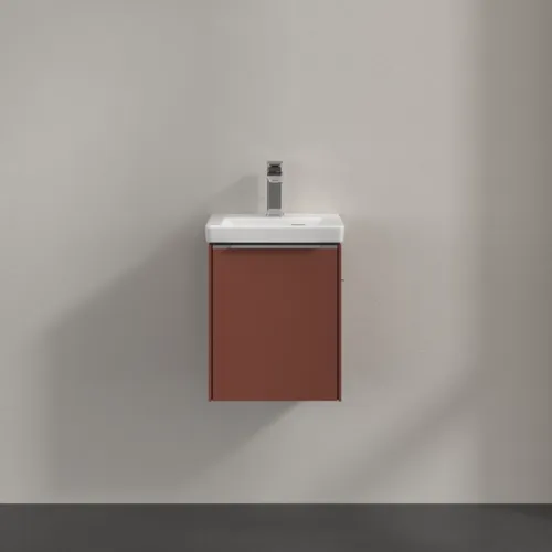 Bild von VILLEROY BOCH Subway 3.0 Waschbeckenunterschrank, 1 Tür, 351 x 429 x 309 mm, Wine Red #C58400AH