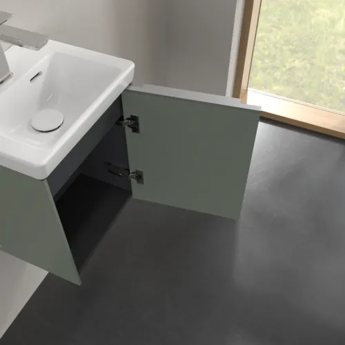 Bild von VILLEROY BOCH Subway 3.0 Waschbeckenunterschrank, 1 Tür, 351 x 429 x 309 mm, Soft Green #C58400AF
