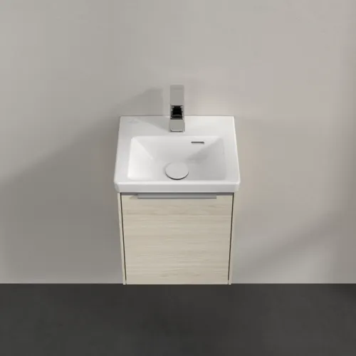 Bild von VILLEROY BOCH Subway 3.0 Waschbeckenunterschrank, 1 Tür, 351 x 429 x 309 mm, White Oak #C58400AA