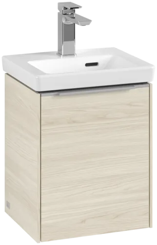 Bild von VILLEROY BOCH Subway 3.0 Waschbeckenunterschrank, 1 Tür, 351 x 429 x 309 mm, White Oak #C58400AA