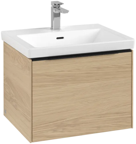 Bild von VILLEROY BOCH Subway 3.0 Waschbeckenunterschrank, mit Beleuchtung, 1 Auszug, 572 x 429 x 478 mm, Nordic Oak #C577L1VJ