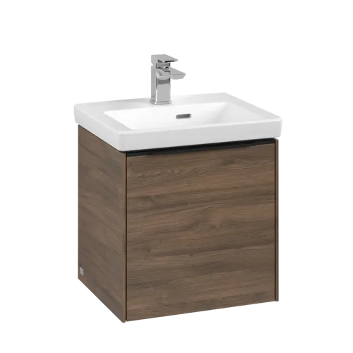 Bild von VILLEROY BOCH Subway 3.0 Waschbeckenunterschrank, 1 Tür, 423 x 429 x 378 mm, Arizona Oak #C58101VH