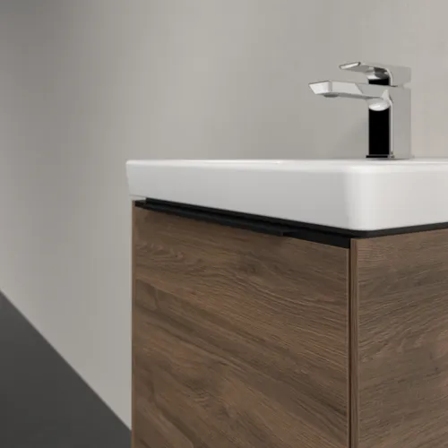 Bild von VILLEROY BOCH Subway 3.0 Waschbeckenunterschrank, 1 Tür, 423 x 429 x 378 mm, Arizona Oak #C58101VH
