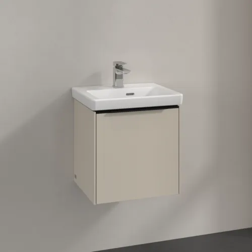 Bild von VILLEROY BOCH Subway 3.0 Waschbeckenunterschrank, 1 Tür, 423 x 429 x 378 mm, Cashmere Grey #C58101VN