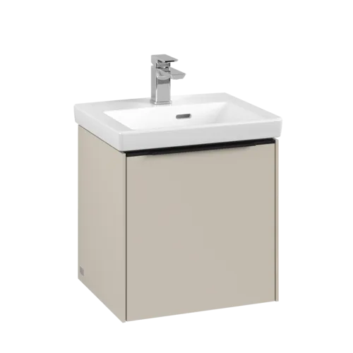 Bild von VILLEROY BOCH Subway 3.0 Waschbeckenunterschrank, 1 Tür, 423 x 429 x 378 mm, Cashmere Grey #C58101VN