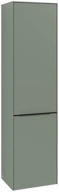 Bild von VILLEROY BOCH Subway 3.0 Hochschrank, 1 Tür, 1 Wäscheklappe, 450 x 1710 x 362 mm, Soft Green / Soft Green #C59201AF