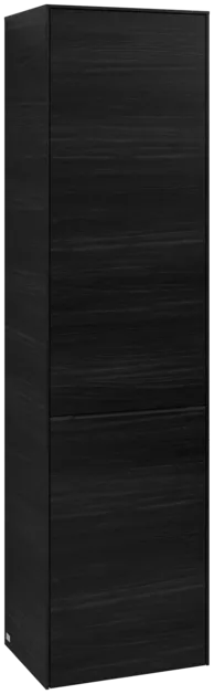 Bild von VILLEROY BOCH Subway 3.0 Hochschrank, 1 Tür, 1 Wäscheklappe, 450 x 1710 x 362 mm, Black Oak / Black Oak #C59201AB