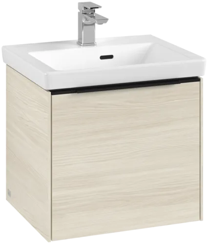 Bild von VILLEROY BOCH Subway 3.0 Waschbeckenunterschrank, mit Beleuchtung, 1 Auszug, 473 x 429 x 408 mm, White Oak #C580L1AA