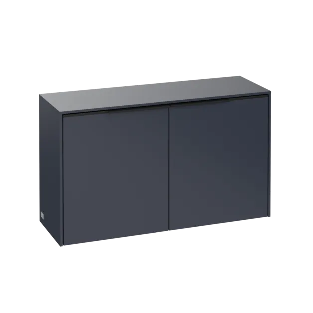 Obrázek VILLEROY BOCH Příborník Subway 3.0, 2 dveře, 728 x 423 x 256 mm, Marine Blue / Marine Blue #C60001VQ