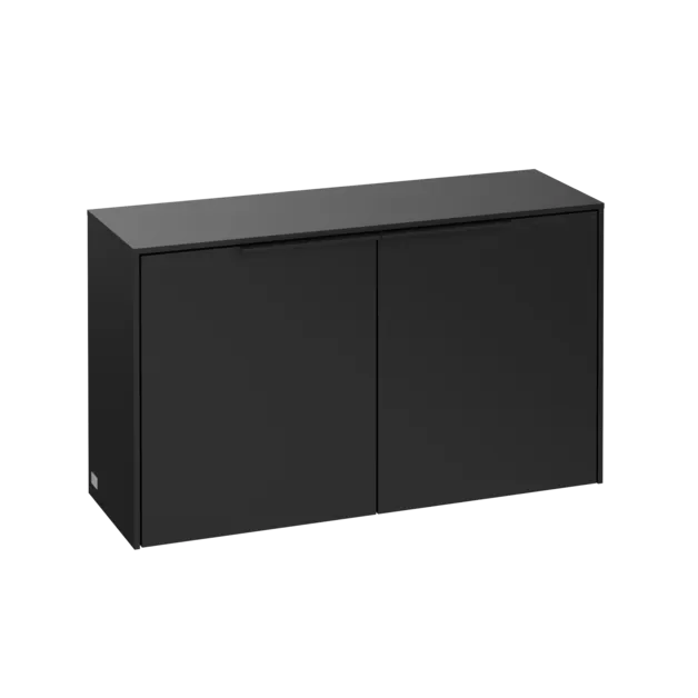 Bild von VILLEROY BOCH Subway 3.0 Sideboard, 2 Türen, 728 x 423 x 256 mm, Volcano Black / Volcano Black #C60001VL