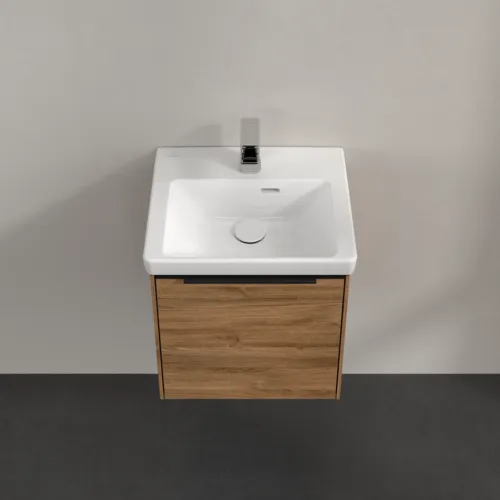 Bild von VILLEROY BOCH Subway 3.0 Waschbeckenunterschrank, 1 Tür, 423 x 429 x 378 mm, Kansas Oak #C58101RH