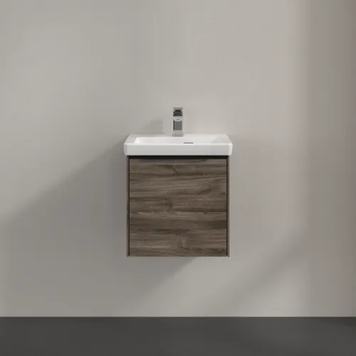 Bild von VILLEROY BOCH Subway 3.0 Waschbeckenunterschrank, 1 Tür, 423 x 429 x 378 mm, Stone Oak #C58101RK
