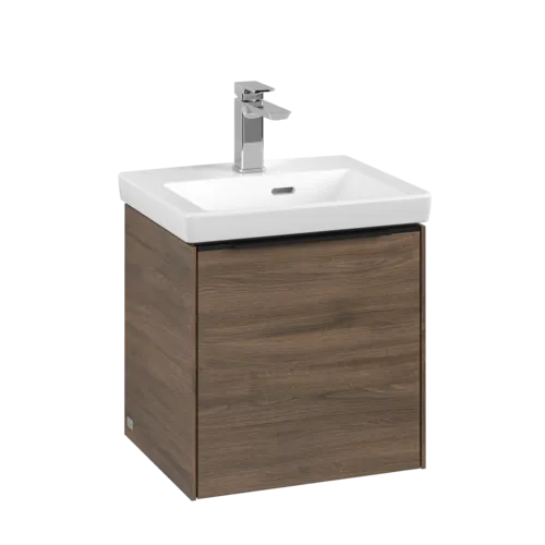 Bild von VILLEROY BOCH Subway 3.0 Waschbeckenunterschrank, 1 Tür, 423 x 429 x 378 mm, Arizona Oak #C58201VH