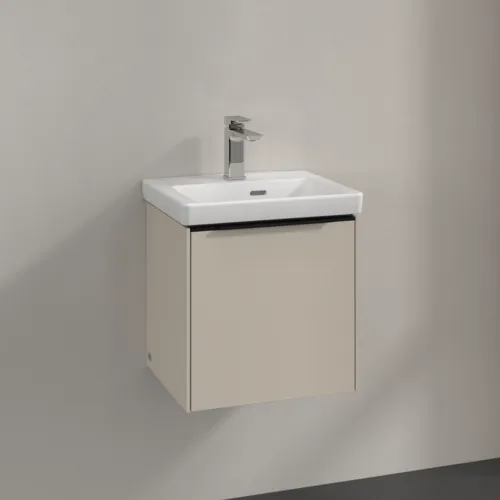 Bild von VILLEROY BOCH Subway 3.0 Waschbeckenunterschrank, 1 Tür, 423 x 429 x 378 mm, Cashmere Grey #C58201VN
