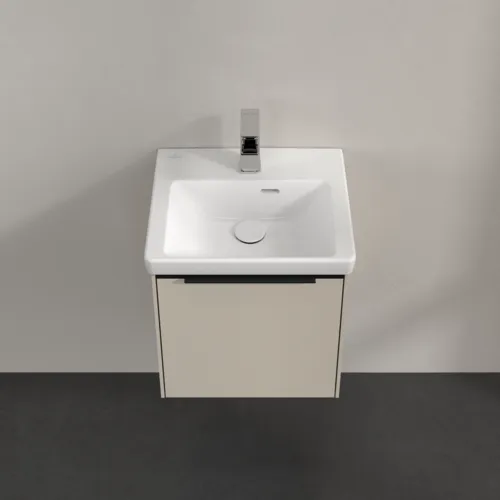 Bild von VILLEROY BOCH Subway 3.0 Waschbeckenunterschrank, 1 Tür, 423 x 429 x 378 mm, Cashmere Grey #C58201VN
