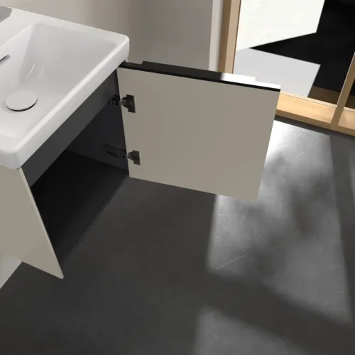 Bild von VILLEROY BOCH Subway 3.0 Waschbeckenunterschrank, 1 Tür, 423 x 429 x 378 mm, Cashmere Grey #C58201VN