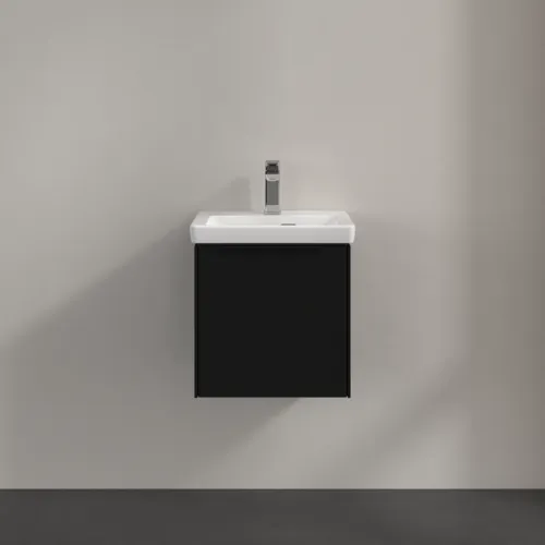 Bild von VILLEROY BOCH Subway 3.0 Waschbeckenunterschrank, 1 Tür, 423 x 429 x 378 mm, Volcano Black #C58201VL