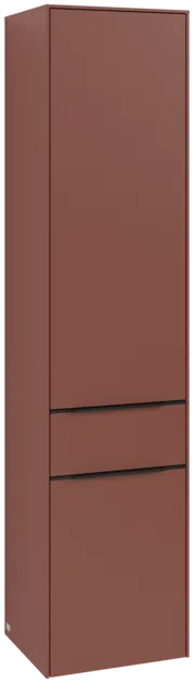 Bild von VILLEROY BOCH Subway 3.0 Hochschrank, 2 Türen, 1 Auszug, 400 x 1710 x 362 mm, Wine Red / Wine Red #C59101AH