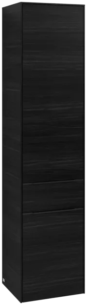 Bild von VILLEROY BOCH Subway 3.0 Hochschrank, 2 Türen, 1 Auszug, 400 x 1710 x 362 mm, Black Oak / Black Oak #C59101AB