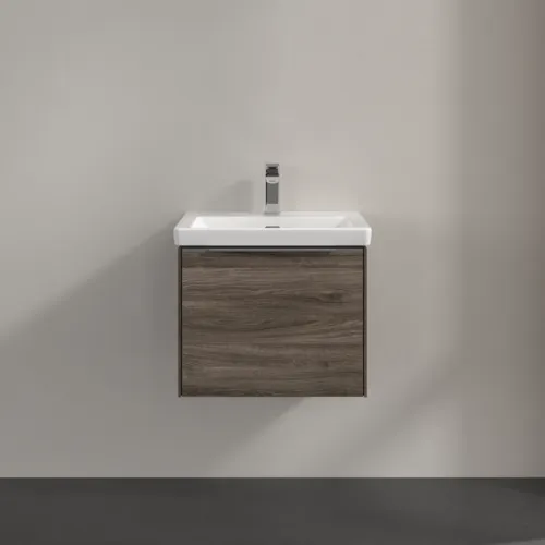 Bild von VILLEROY BOCH Subway 3.0 Waschbeckenunterschrank, 1 Auszug, 523 x 429 x 448 mm, Stone Oak #C57900RK