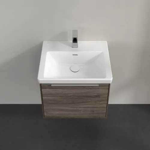 Bild von VILLEROY BOCH Subway 3.0 Waschbeckenunterschrank, 1 Auszug, 523 x 429 x 448 mm, Stone Oak #C57900RK