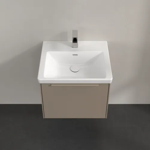 Bild von VILLEROY BOCH Subway 3.0 Waschbeckenunterschrank, 1 Auszug, 523 x 429 x 448 mm, Taupe #C57902VM