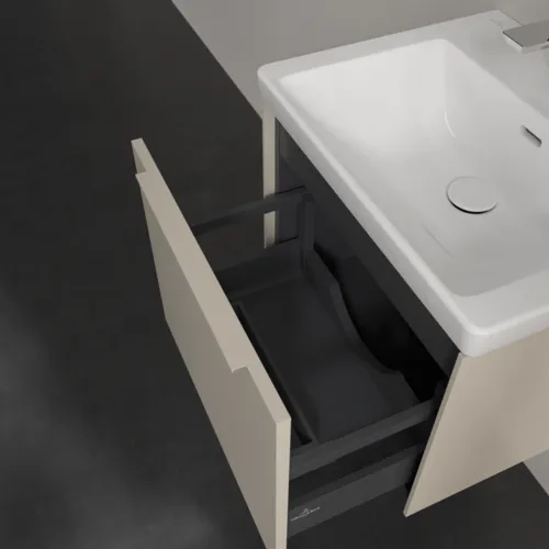 Bild von VILLEROY BOCH Subway 3.0 Waschbeckenunterschrank, 1 Auszug, 523 x 429 x 448 mm, Cashmere Grey #C57902VN