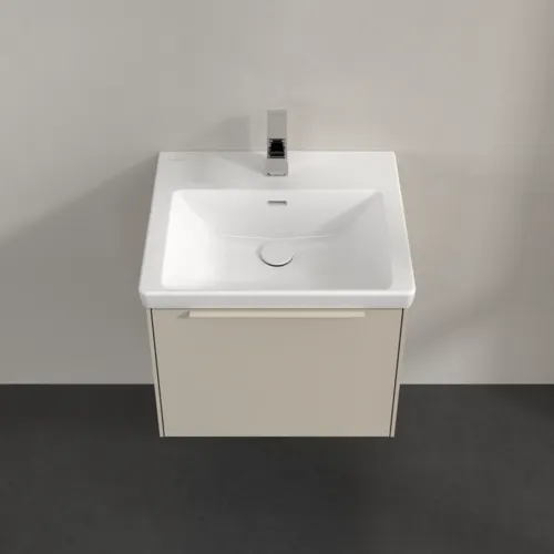 Bild von VILLEROY BOCH Subway 3.0 Waschbeckenunterschrank, 1 Auszug, 523 x 429 x 448 mm, Cashmere Grey #C57902VN