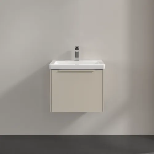 Bild von VILLEROY BOCH Subway 3.0 Waschbeckenunterschrank, 1 Auszug, 523 x 429 x 448 mm, Cashmere Grey #C57902VN