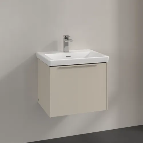 Bild von VILLEROY BOCH Subway 3.0 Waschbeckenunterschrank, 1 Auszug, 523 x 429 x 448 mm, Cashmere Grey #C57902VN