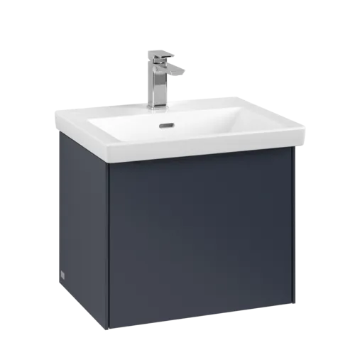 Bild von VILLEROY BOCH Subway 3.0 Waschbeckenunterschrank, 1 Auszug, 523 x 429 x 448 mm, Marine Blue #C57902VQ