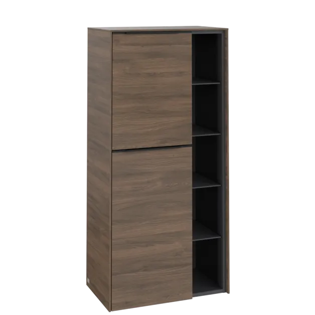 Bild von VILLEROY BOCH Subway 3.0 Mittelschrank, 2 Türen, 574 x 1200 x 362 mm, Arizona Oak / Arizona Oak #C59801VH
