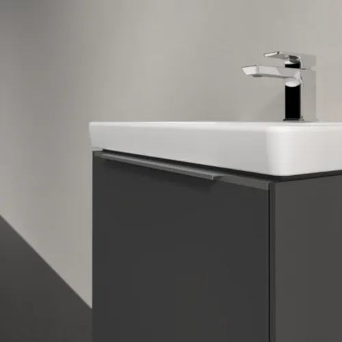 Bild von VILLEROY BOCH Subway 3.0 Waschbeckenunterschrank, mit Beleuchtung, 1 Auszug, 473 x 429 x 408 mm, Graphite #C580L0VR