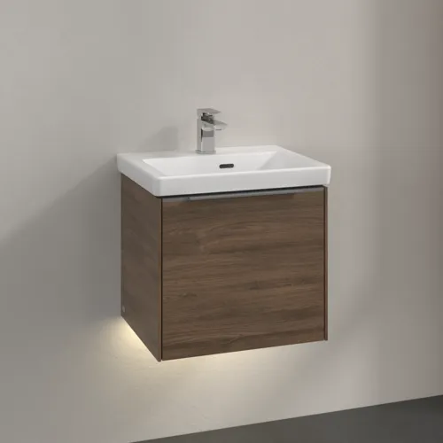 Bild von VILLEROY BOCH Subway 3.0 Waschbeckenunterschrank, mit Beleuchtung, 1 Auszug, 473 x 429 x 408 mm, Arizona Oak #C580L0VH
