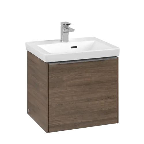 Bild von VILLEROY BOCH Subway 3.0 Waschbeckenunterschrank, mit Beleuchtung, 1 Auszug, 473 x 429 x 408 mm, Arizona Oak #C580L0VH