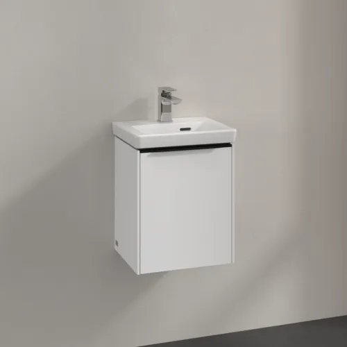 Bild von VILLEROY BOCH Subway 3.0 Waschbeckenunterschrank, 1 Tür, 351 x 429 x 309 mm, Pure White #C58301VF