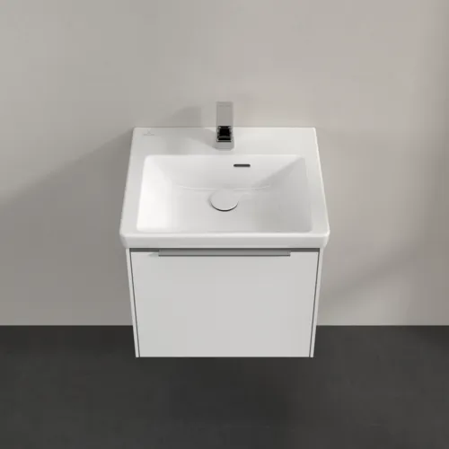 Bild von VILLEROY BOCH Subway 3.0 Waschbeckenunterschrank, mit Beleuchtung, 1 Auszug, 473 x 429 x 408 mm, Pure White #C580L0VF