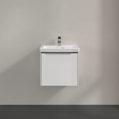 Bild von VILLEROY BOCH Subway 3.0 Waschbeckenunterschrank, mit Beleuchtung, 1 Auszug, 473 x 429 x 408 mm, Pure White #C580L0VF