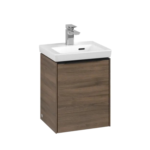 Bild von VILLEROY BOCH Subway 3.0 Waschbeckenunterschrank, 1 Tür, 351 x 429 x 309 mm, Arizona Oak #C58301VH